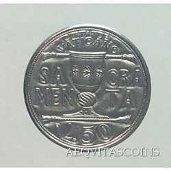 Vaticano - 50 Lire 1993