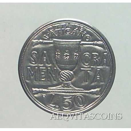 Vaticano - 50 Lire 1993