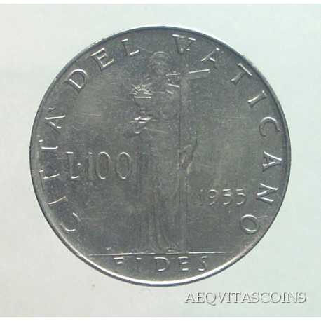 Vaticano - 100 Lire 1955