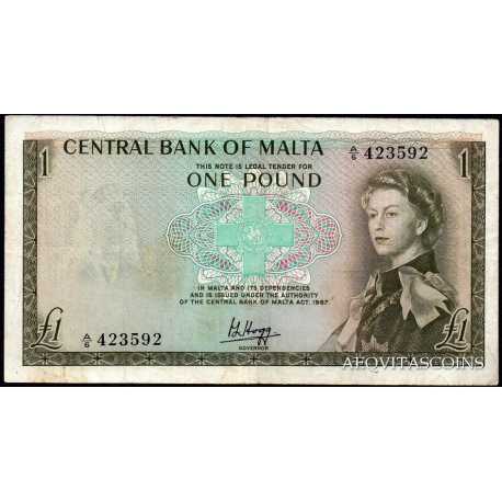 Malta - 1 Pound 1967