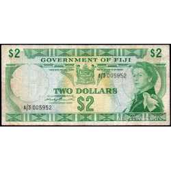 Fiji - 2 Dollars 1971