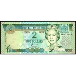 Fiji - 2 Dollars 1996