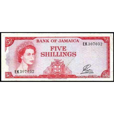 Jamaica - 5 Shillings 1964