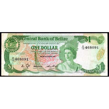 Belize - 1 Dollar 1986