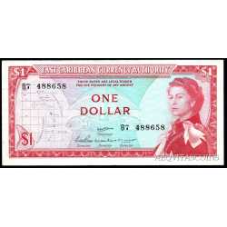 East Caribbean - 1 dollar 1965