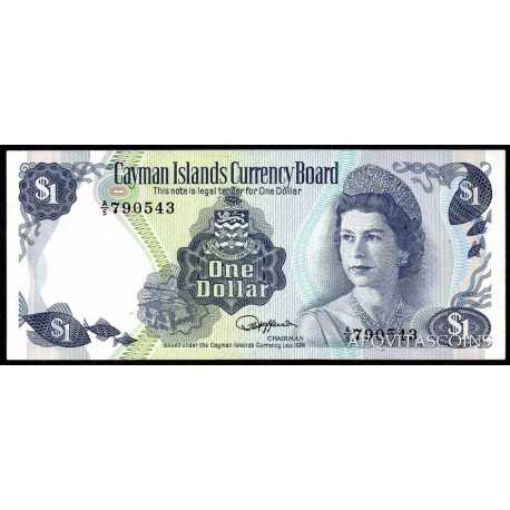Cayman Islands - 1 Dollar 1974