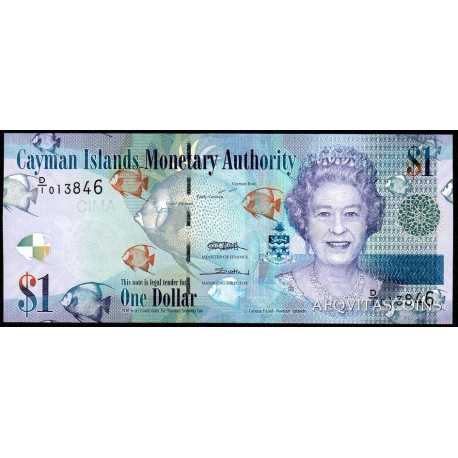 Cayman Islands - 1 Dollar 2011