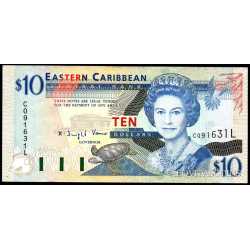 East Caribbean - 10 Dollars 1994