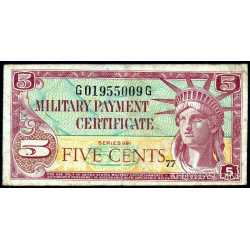 USA - 5 Cent 1961 Certificato Militare