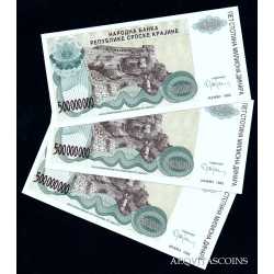 Croatia - 50.000 Dinar 1993
