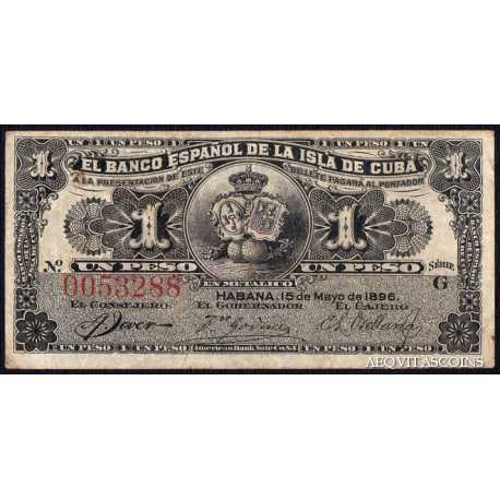 1 Peso 1896
