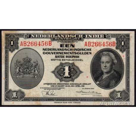 Netherlands - Indies 1 Gulden 1943