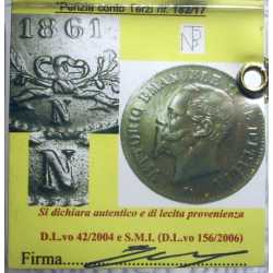 2 Cent 1861 N Grande