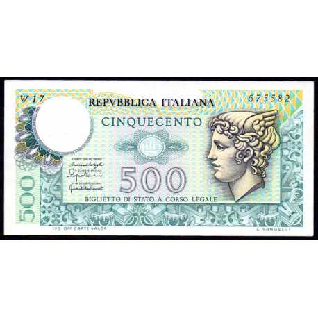 500 Lire Mercurio 1976 W