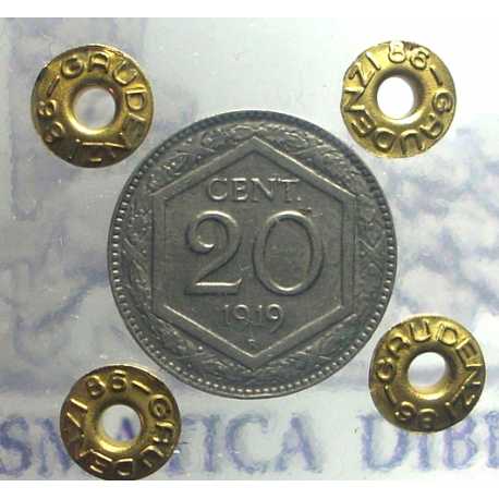 Vitt. Eman. III - 20 cent 1919 Es L.