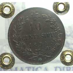 Umb. I - 10 Cent 1894 BI