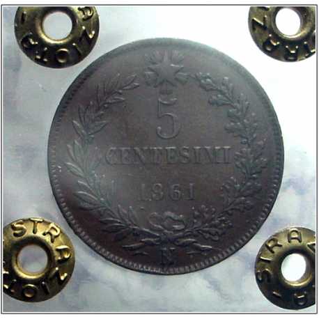 Vitt. Eman. II - 5 Cent 1862 N
