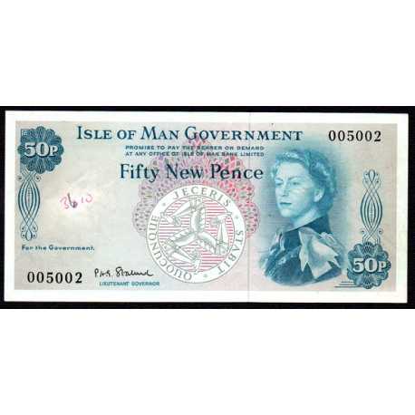 Isle of Man - 50 Pence 1969