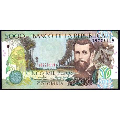 Colombia - 5000 Pesos 1997