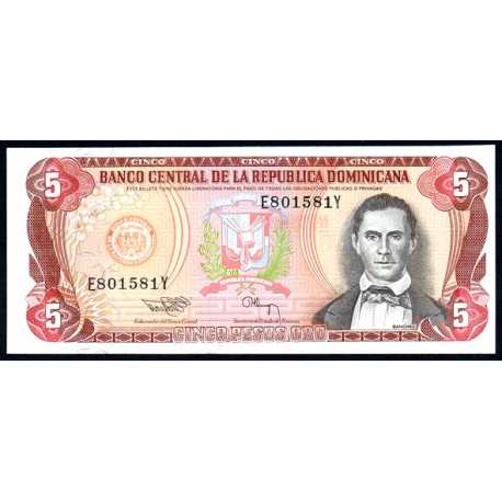 Repubblica Dominicana - 5 Pesos Oro 1994