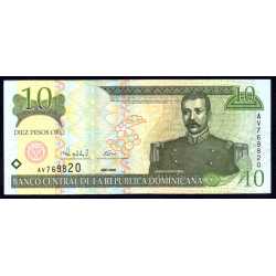 Repubblica Dominicana - 10 Pesos Oro 2000