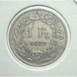 Switzerland - 1 Franc 1920