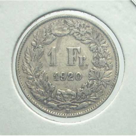 Svizzera - 1 Franco 1920