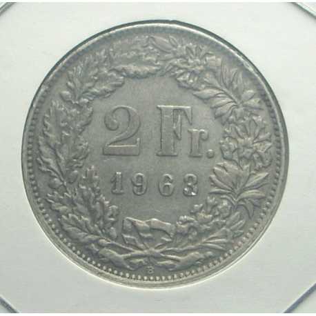 Switzerland - 2 Francs 1963