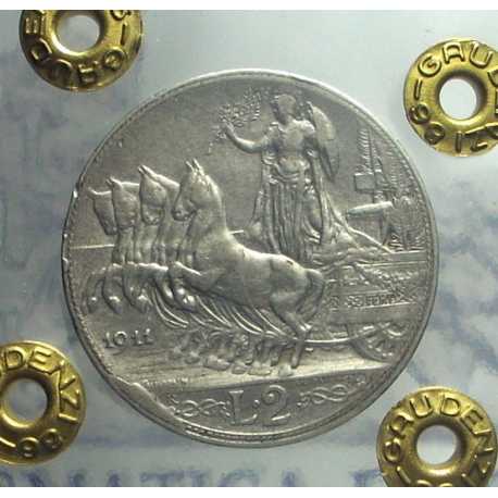 Vitt. Eman. III - 2 Lire 1911 RR