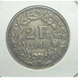 Switzerland - 2 Francs 1940