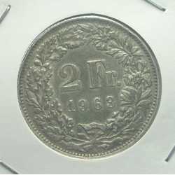 Switzerland - 2 Francs 1963