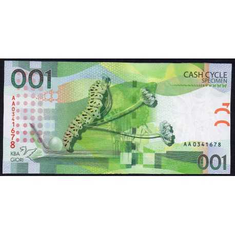 KBA Giori "001 Cash Cycle" Specimen
