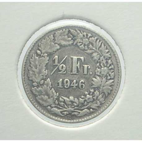Switzerland - 1/2 Franc 1946